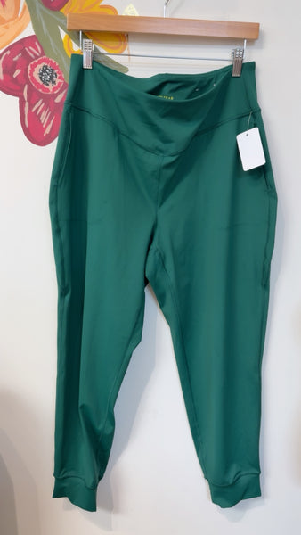 Tek Gear Green Ultrastretch Pocket Leggings, XL