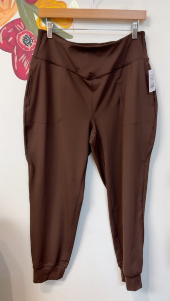Tek Gear Brown Ultrastretch Pocket Leggings, XL