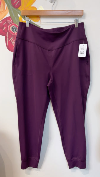 Tek Gear Purple Pocket Leggings, XL