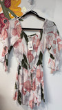 Elan Floral Romper, M