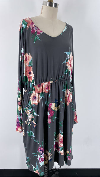 Sew in Love Gray Dress, 3X