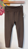 New Day 1 Brown 25" Inseam Textured Leggings, M