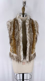 Cache Faux Fur Vest, S