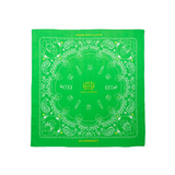 New Tata Harper Green Beauty Bandana, 26"x26"
