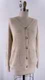 Hem & Thread Tan Cardigan, M