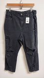 American Eagle Curvy Mom 24" Inseam Jeans, 14 Short