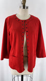 Alfred Dunner Red Jacket, M