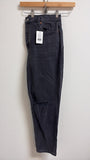 Lucky Brand Button Fly Drew Mom High Rise Taper 28" Inseam Jeans, 14