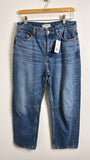 Madewell Button Fly Darted Barrel Leg 25" Inseam Jeans, 27 (4)