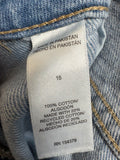 Aeropostale 32" Inseam High Rise Wide Leg Jeans, 16