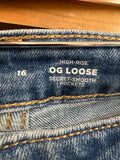 Old Navy 30" Inseam OG Loose Jeans, 16