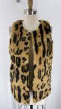 Romeo & Juliet Animal Print Vest, M