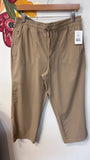Gerry Tan 25" Inseam Cropped Hiking Pants, M