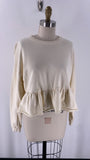 Wishlist Ivory Sweatshirt, S/M