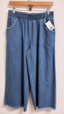 New 25" Inseam Umgee Chambray Pants, M