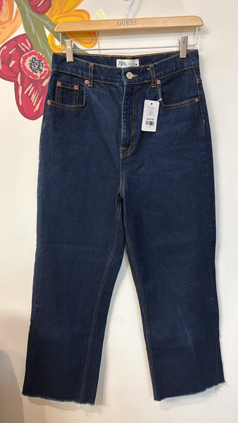 Zara High Waist Jeans, 6