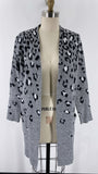 Nine West Animal Print Cardigan, S