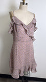 Plumberry Open Shoulder Dress, L