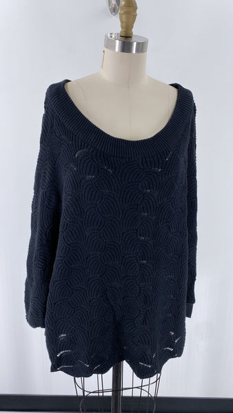 Andree Black Sweater, 3X