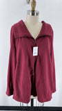 Lands End Burgundy Jacket, 1X