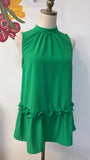 A. Calin by Flying Tomato Green Top, S