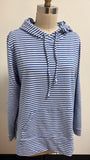 Vineyard Vines Blue Stripe Sweatshirt, L