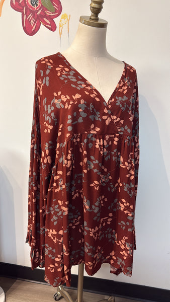 Crepas Rayon Top, 2XL