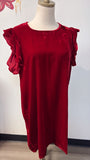 Chelsea & Violet Red Dress, L