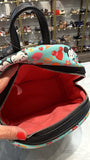 Loungefly Disney Parks Mickey & Minnie Sweets Mini Backpack, 10"x9"