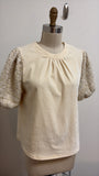 Voy Cream Top, M