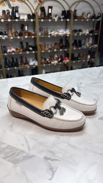 Mephisto Doris White Loafers, 7