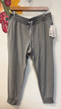 New Danskin Gray 29" Inseam Joggers, L