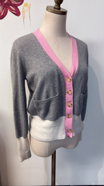 Popsugar Gray Cardigan, XS