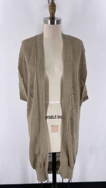 Open Stitch Cardigan, S/M
