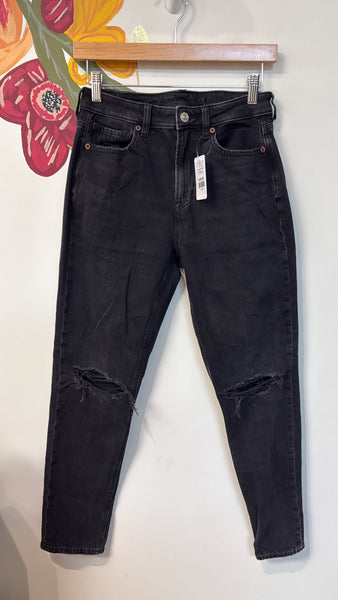 American Eagle Mom Black Jeans, 2