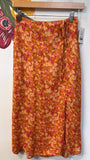 Dip Orange Skirt, XS