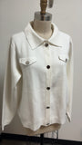 New Love Trend White Jacket, 1X