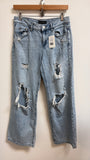 Aeropostale Baggy Wide Leg 29" Inseam Jeans, 4 Short