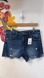 Zenana Denim Shorts, XL