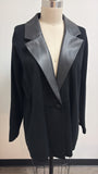 New Sioni Black Blazer Jacket, XL