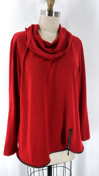 Papa Vancouver Red Sweater, XXL