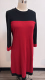 Nine West Black/Red Dress, M