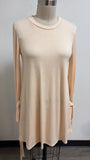 New BCBGeneration Cream Dress, M