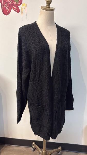 New Merokeety Black Cardigan, M