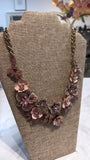 Eye Candy Los Angeles Gold/Pink Necklace