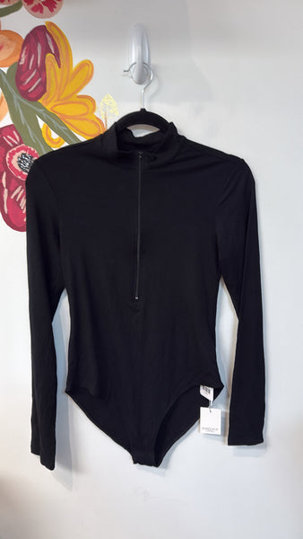New Mangopop Black Bodysuit, M