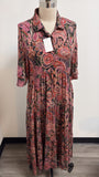 Natural Life Print Dress, S