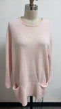 J. Jill Pink 100% Cashmere Sweater, 1X