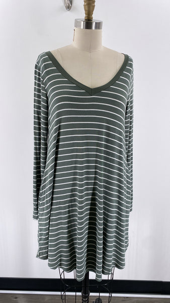 MTS Green Pocket Dress, M