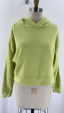 Old Navy Green Cropped Hoodie Sweatshirt, M